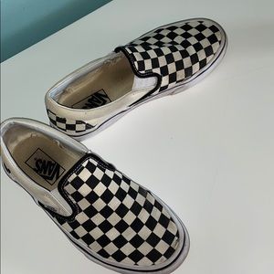 Checkered Vans